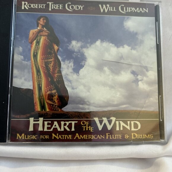 Heart of the Wind Audio CD Drum Music With Robert Tree Cody & Will Clipman - Picture 1 of 6